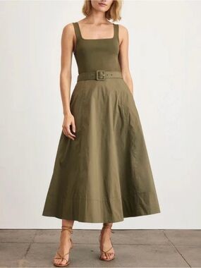 Tanya Taylor Carmen women’s dress in fern